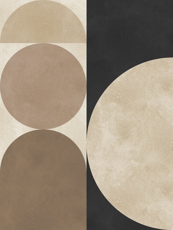 Modern art with circles 16