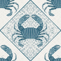 Blue Crab Cove (Small) tapete