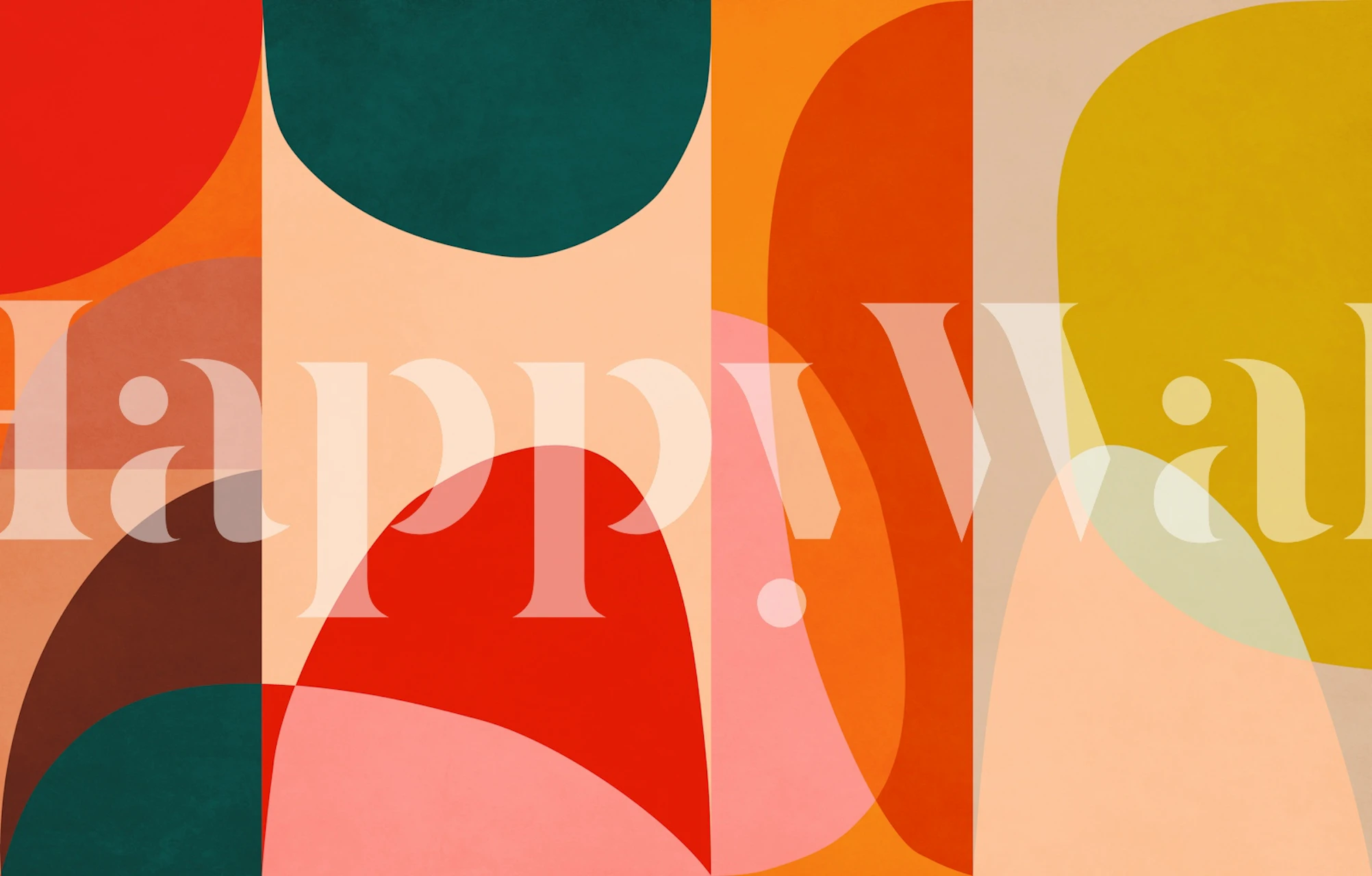 Rounded Parts 13 wallpaper design