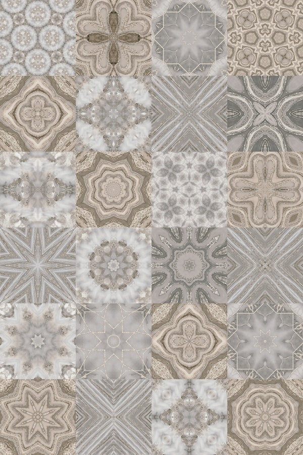 Vintage Tiles Beige Cream