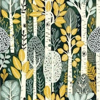 Aspen Trees in the night (grey) tapety