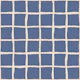 Checkers Grid Ocean Nautical Coastal Blue XL
