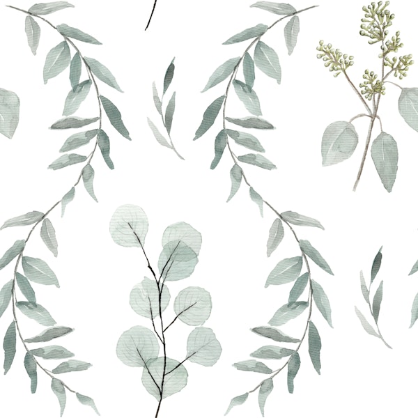 Eucalyptus Leaves Stripes