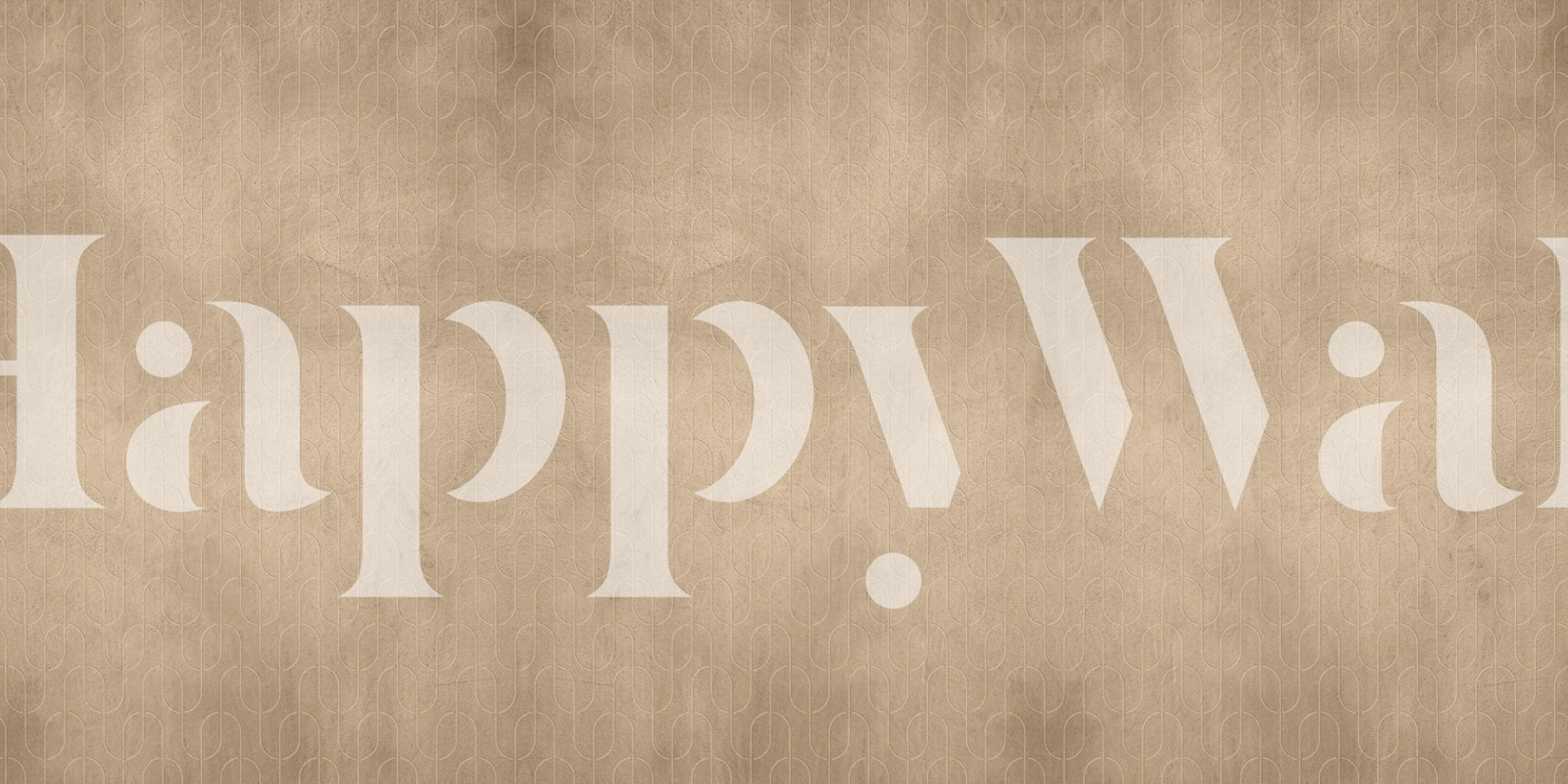 Concret Pattern Sand wallpaper displayed in a room