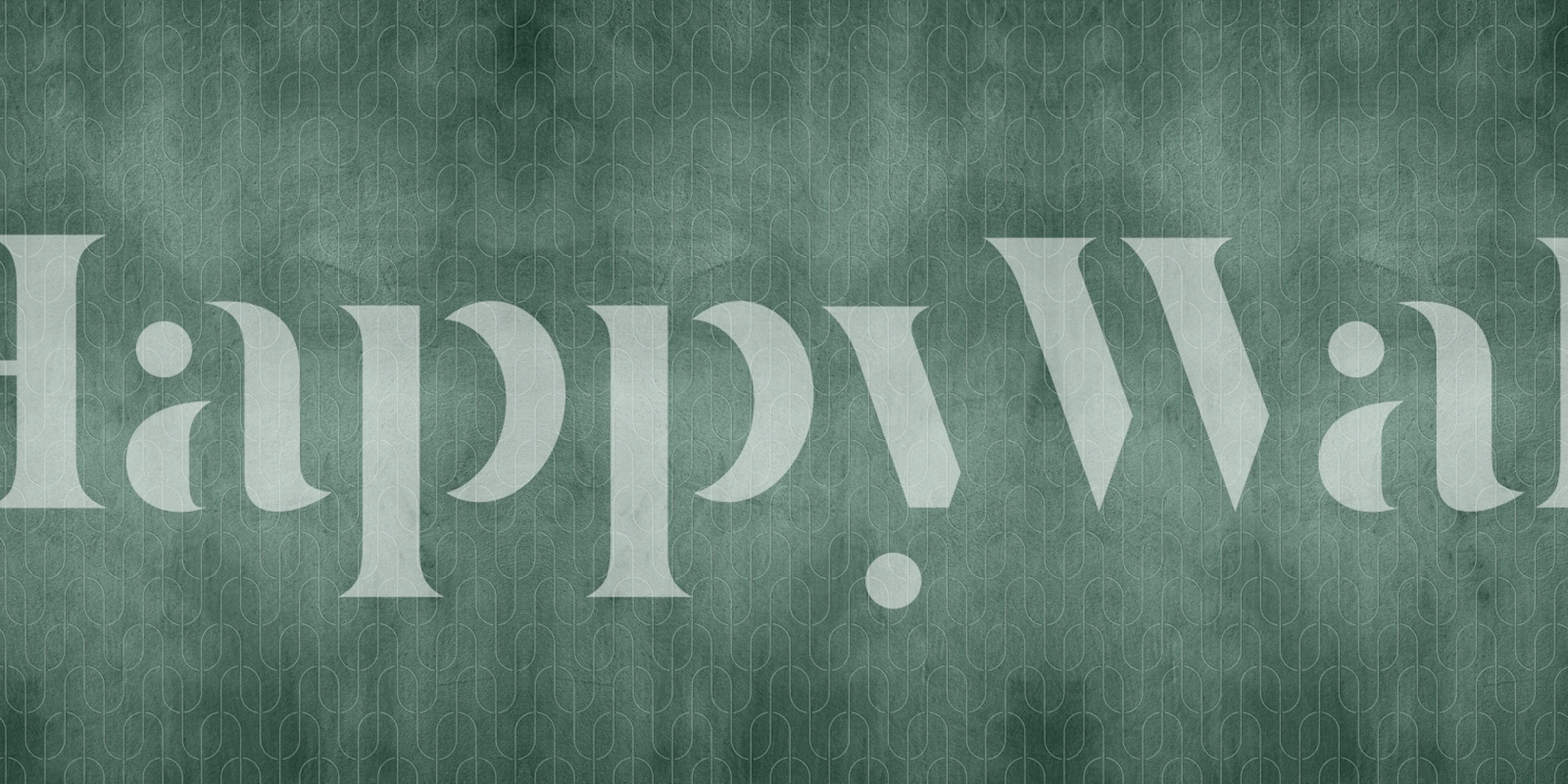 Concret Pattern Forest tapet i et rom