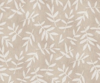 Simple Ditsy Leaf Pattern Warm Beige II ταπετσαρία