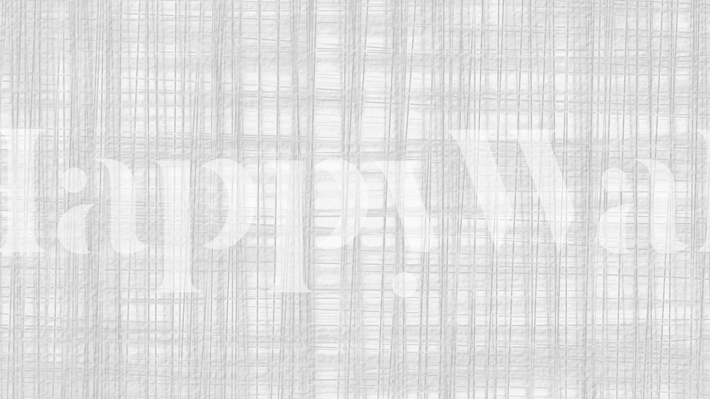 Cozy Lines Grigio Chiaro Texture Tessile Carta da Parati