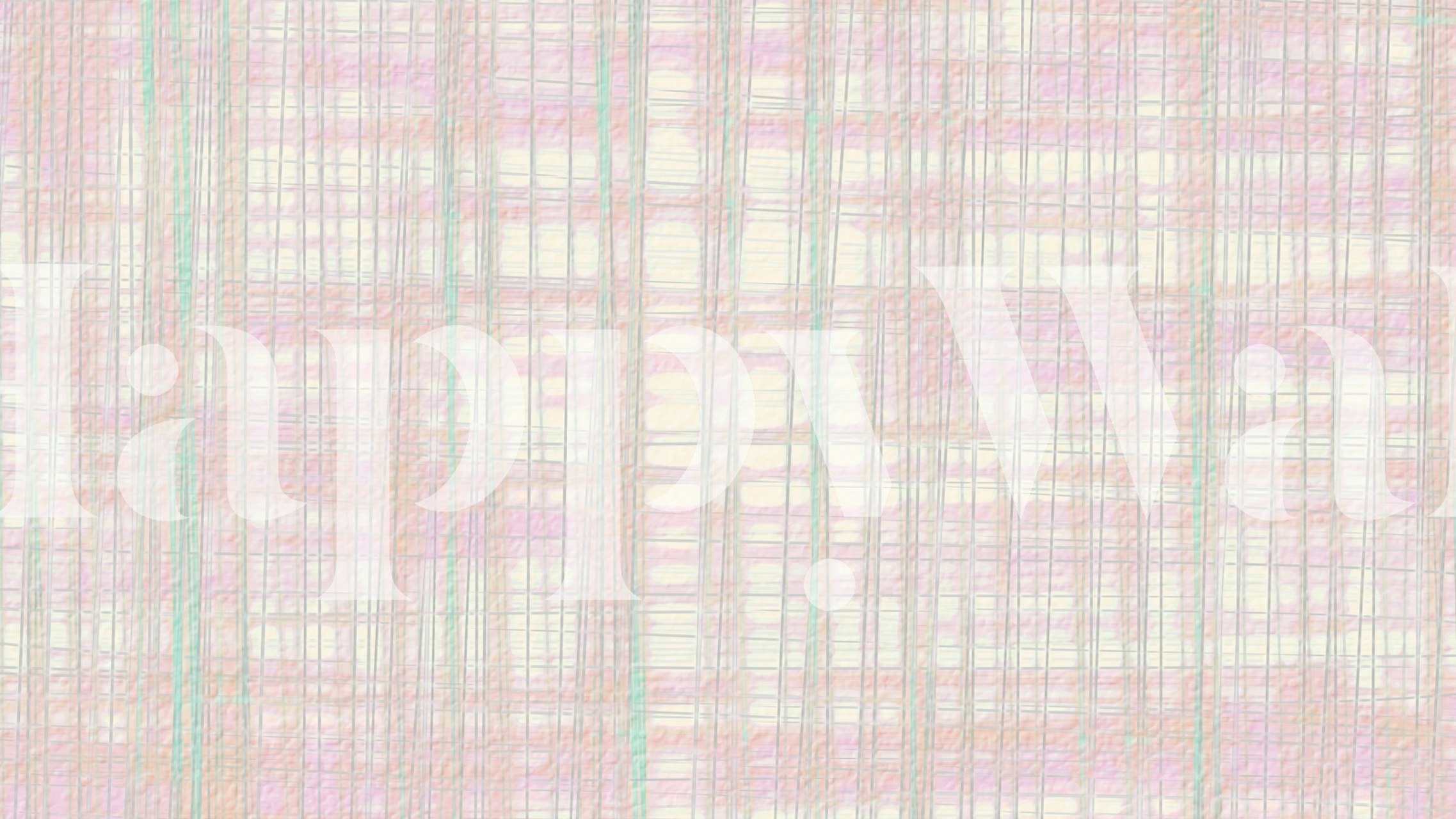 Light beige and pink striped design wallpaper