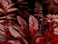 Moody Dream Garden wallpaper