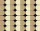 Neutral Beige Bauhaus Pebbles