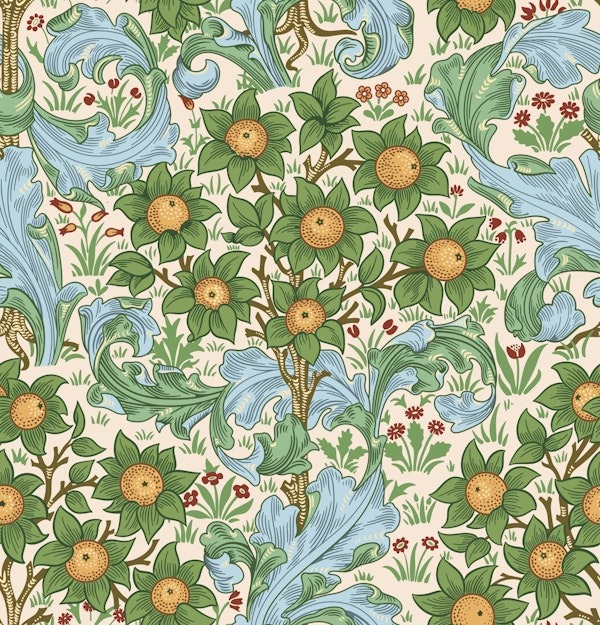 Victorian Orchard with Orange Trees 2