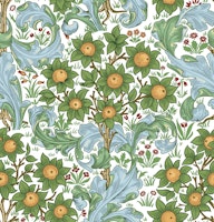 Victorian Orchard with Orange Trees 6 wallpaper