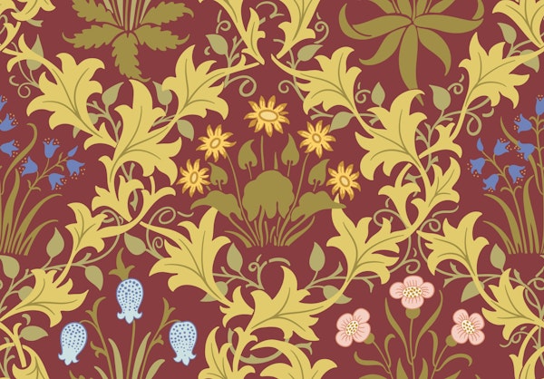 Victorian Celandine pattern 2