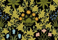 Victorian Celandine pattern 3 tapete