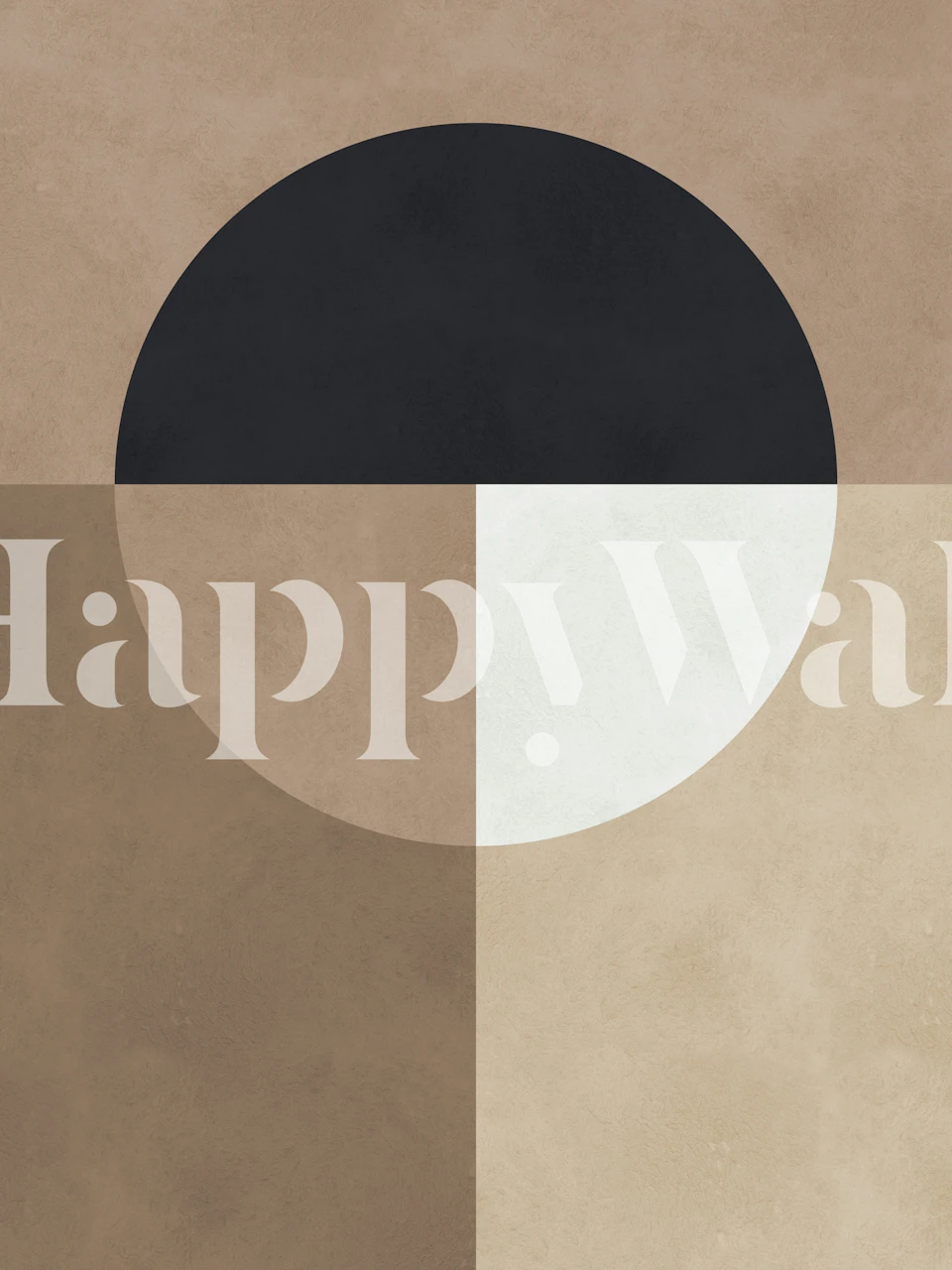 Tapeta Modern art with circles