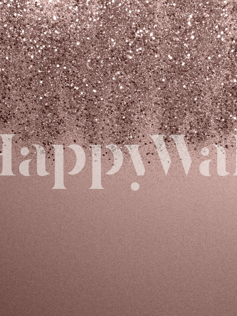 Rose Gold Blush Glitter 3 wallpaper Free shipping Happywall
