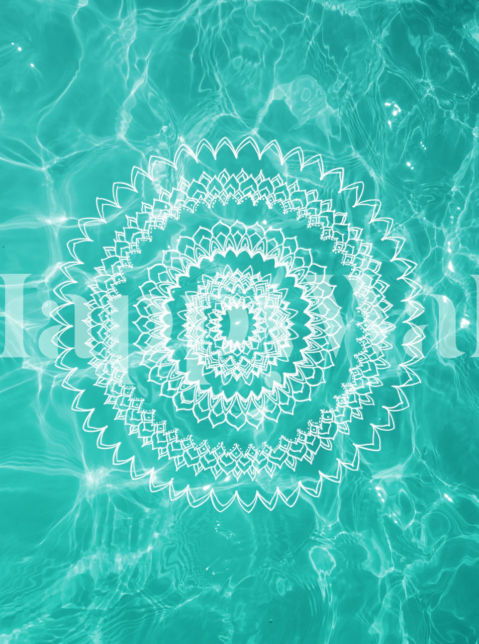 Design del mandala in una stanza