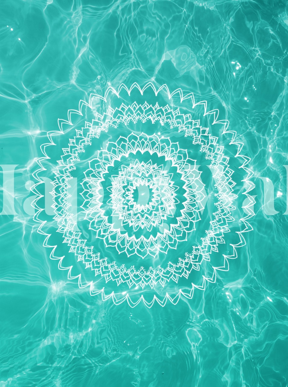 Σχεδίαση μαντάλα σε περιβάλλον δωματίου