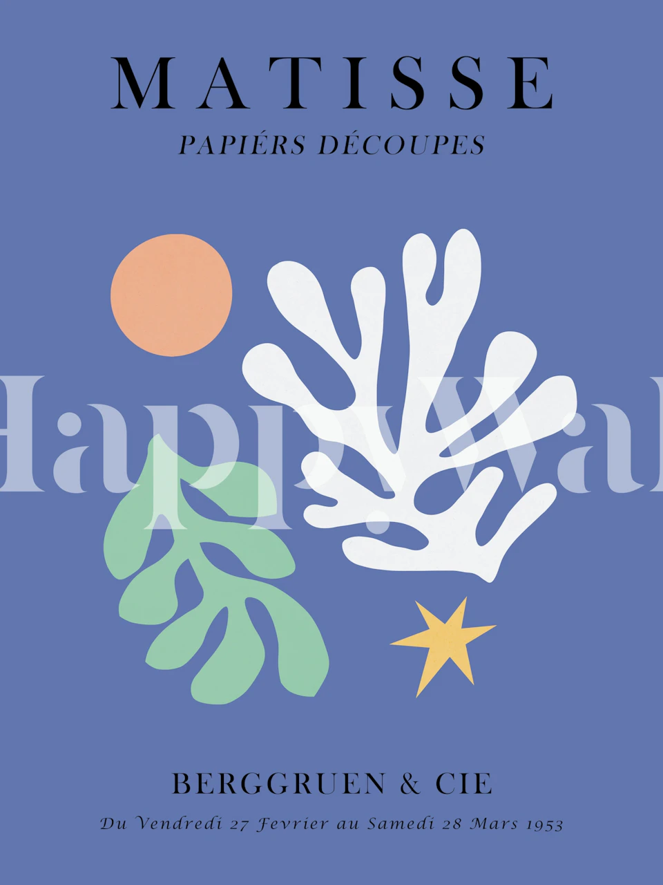 Papel tapiz Matisse en un ambiente