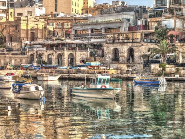 St Julians Bay, Malta