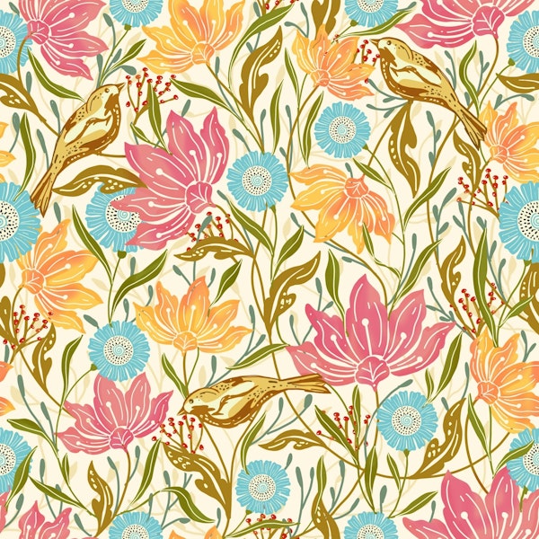 Vintage Victorian garden