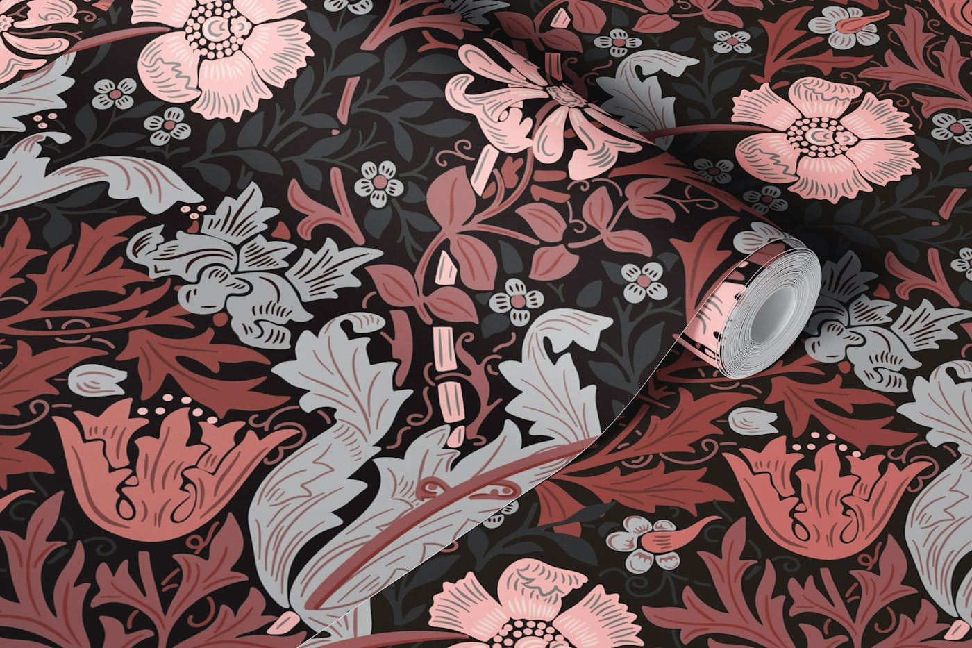 Victorian Compton Pattern 5 wallpaper roll