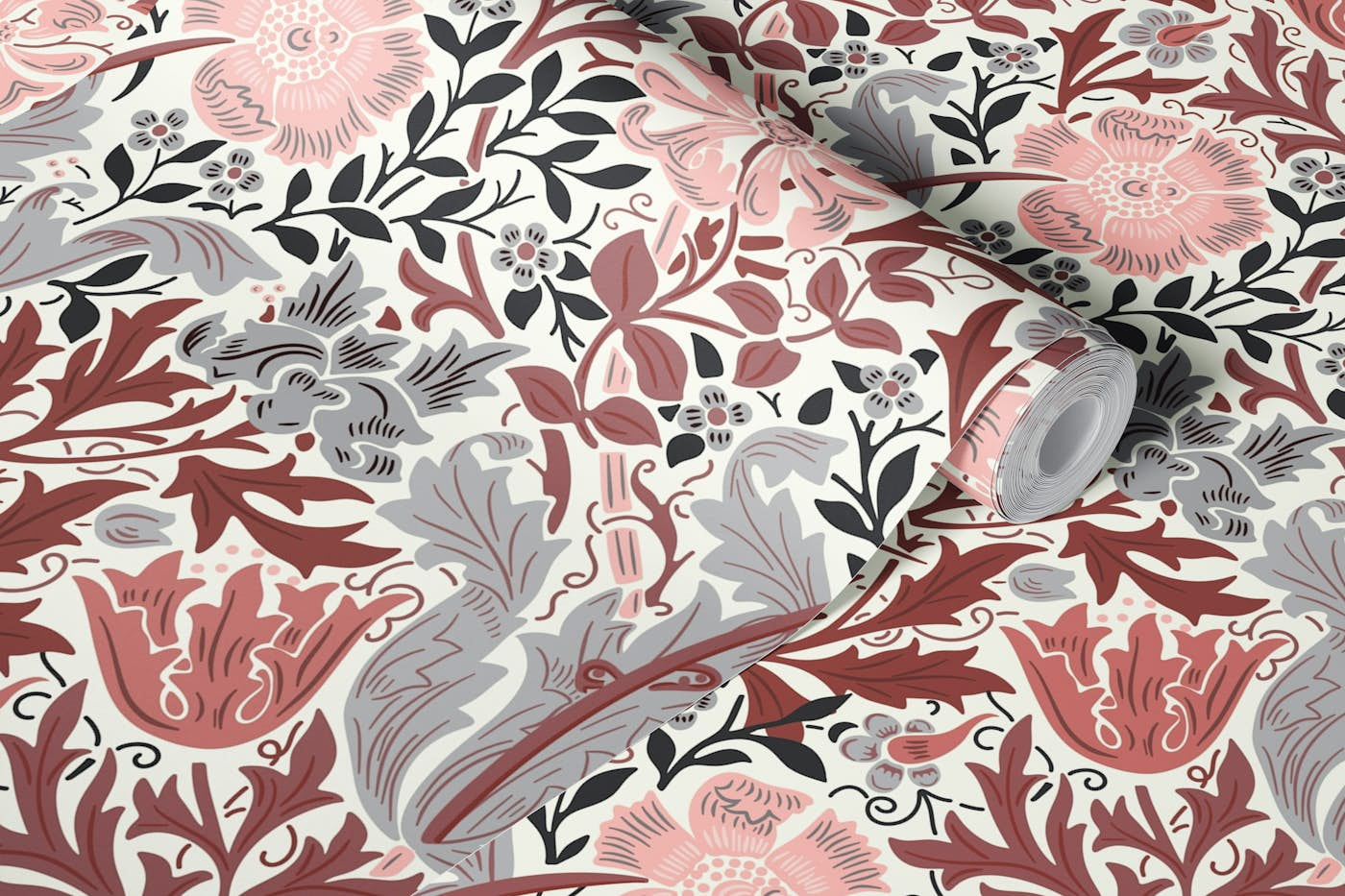 Victorian Compton Pattern 6 wallpaper roll