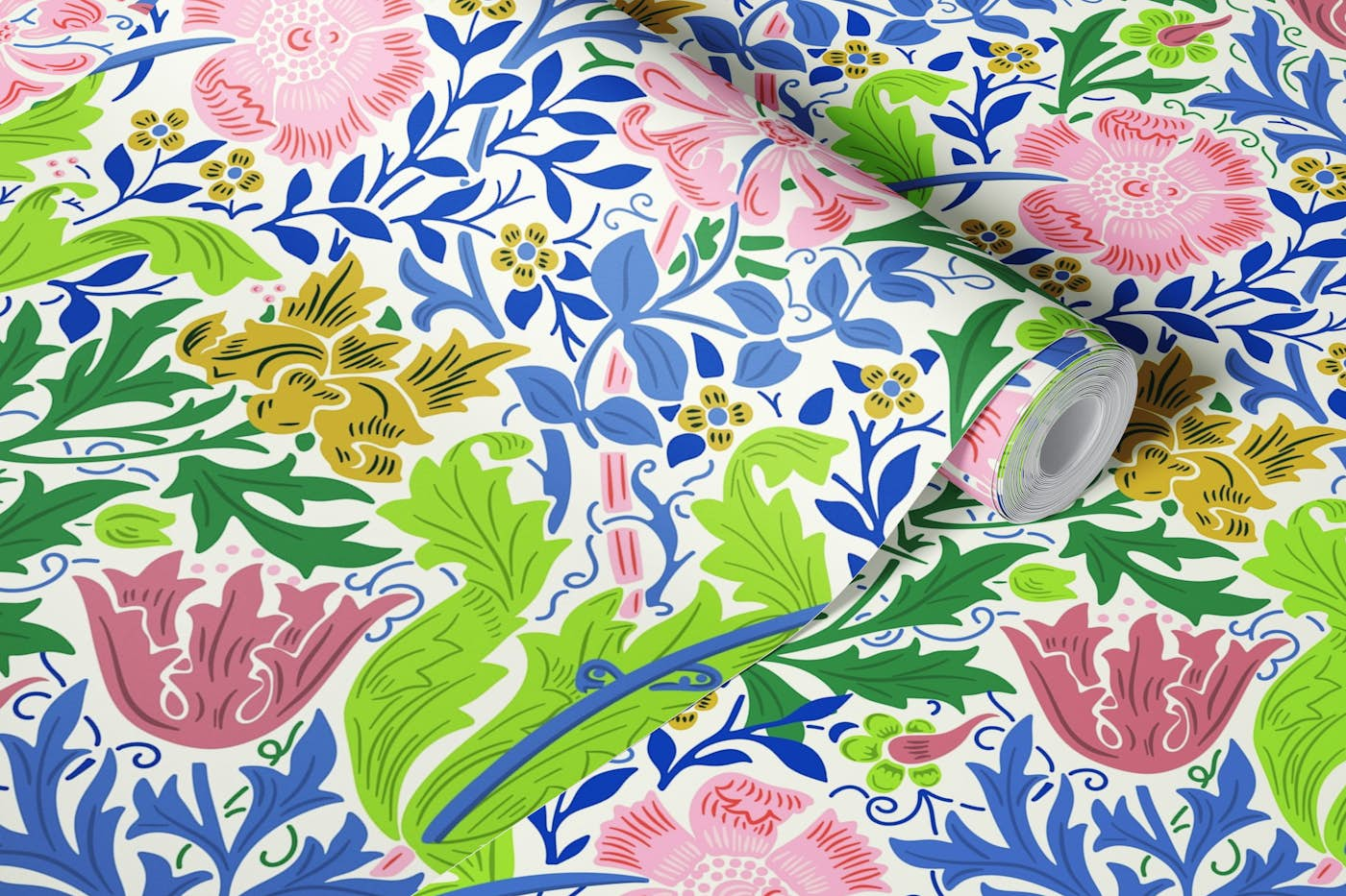 Victorian Compton Pattern 7 wallpaper roll