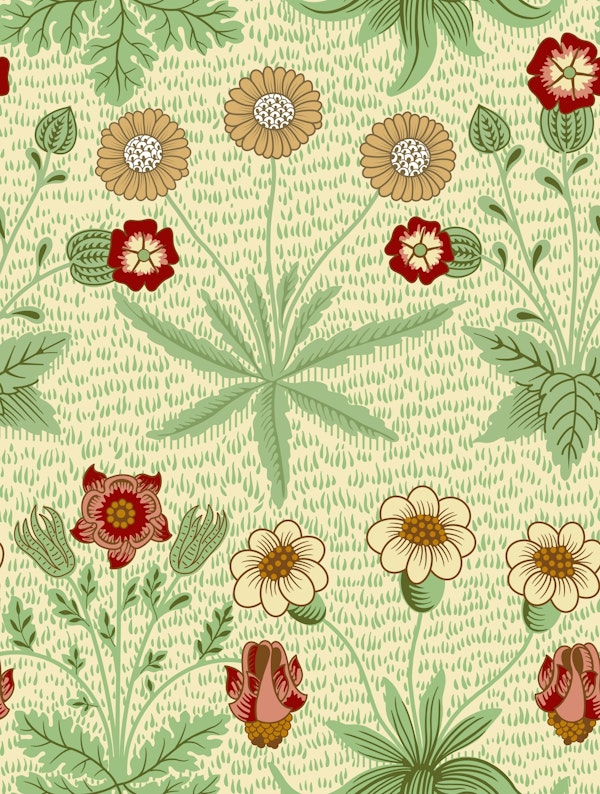 Victorian Daisy pattern 1