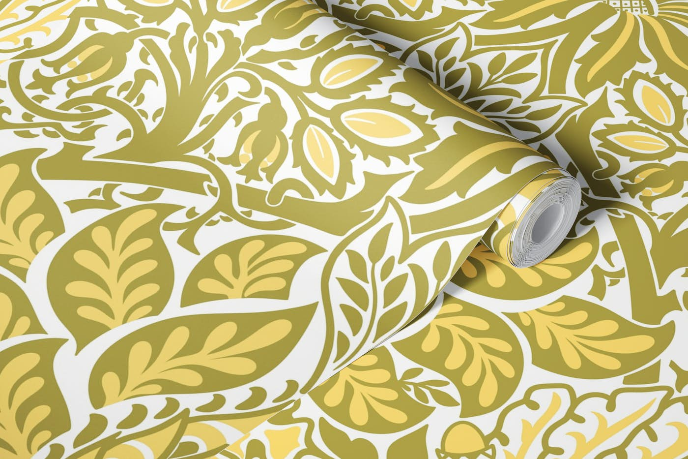 Victorian Dove and Rose pattern 1 wallpaper roll