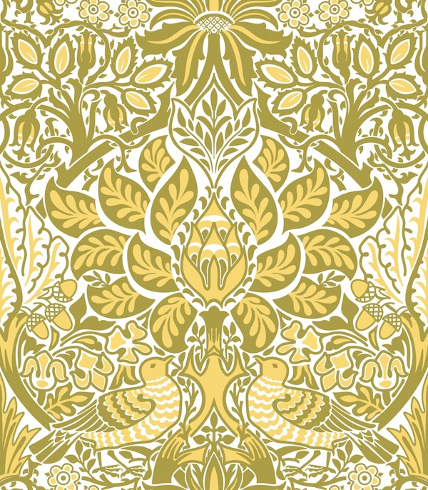 Victorian Dove and Rose pattern 1