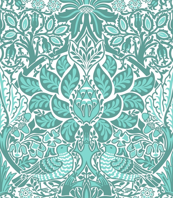 Victorian Dove and Rose pattern 4