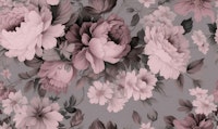 Nostalgic Flower Garden Powder Pink tapety