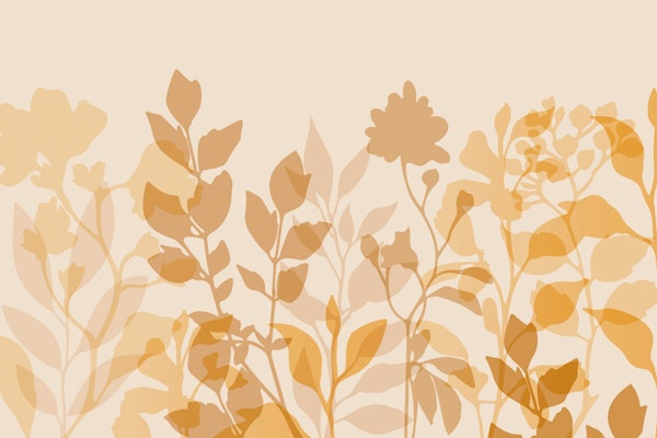 Layered Leaves Spring Vibes Peach