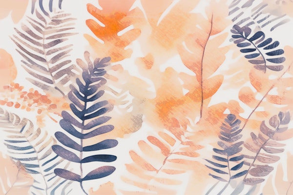 Peach Black Forest Fern