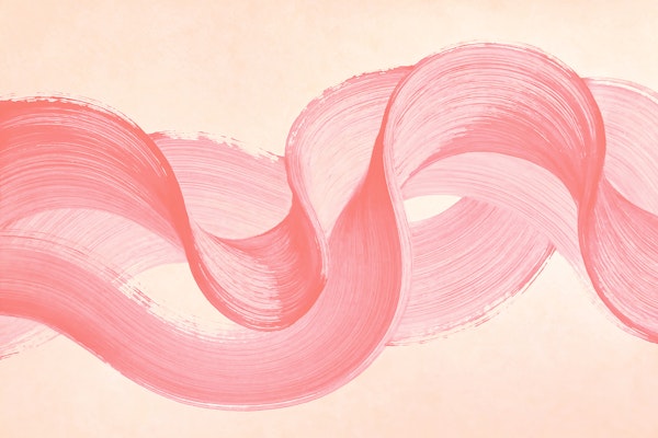 Peach Beige Organic Waves