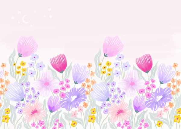 Vibrant Spring Garden