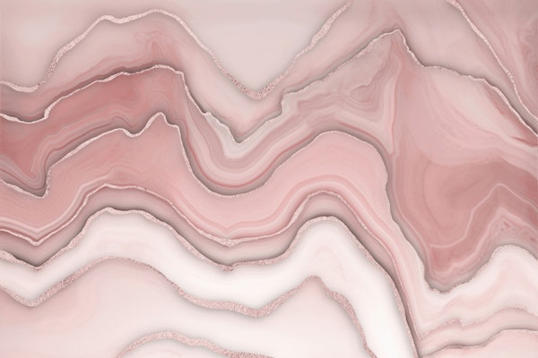 Marble Chic Rose Gold Elegance