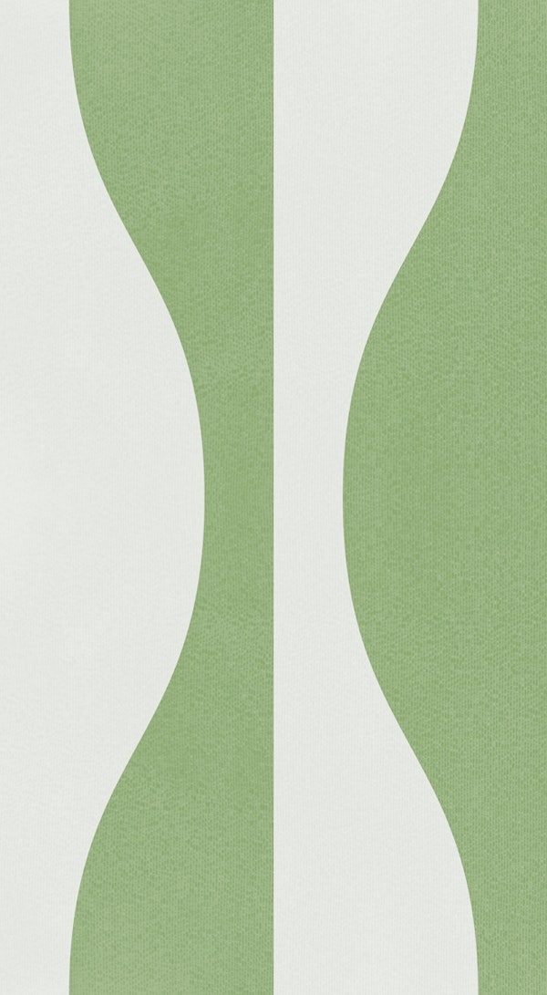 Vintage Abstract Geo Pattern Sage Green