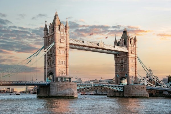Tower Bridge in London City