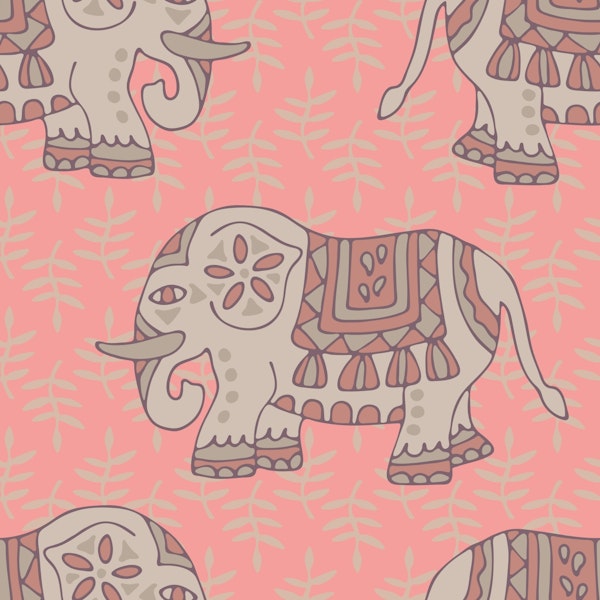ELEPHANT PARADE Boho Exotic India Blush Pink