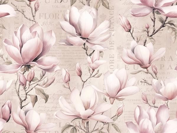 Magnolia Spring Romance Blush Peach