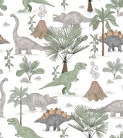 Dino Park - pattern wallpaper
