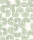 Boho Arches in Celadon Green on Cream