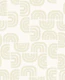Beige Arches on Creamy White
