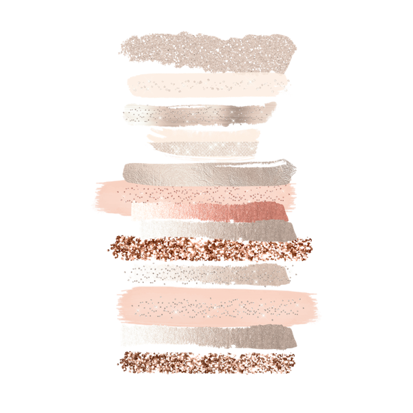 Glamour Girl Paint Strokes