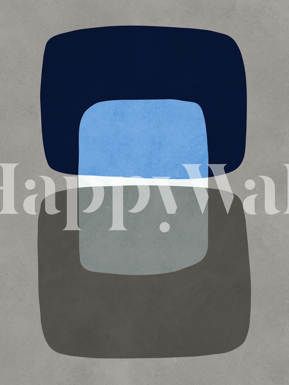 Expressionist forms 6 carta da parati in una stanza