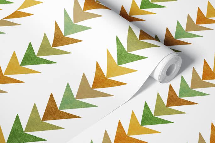 Arrows Stripes - Earth Colors smallerwallpaper roll