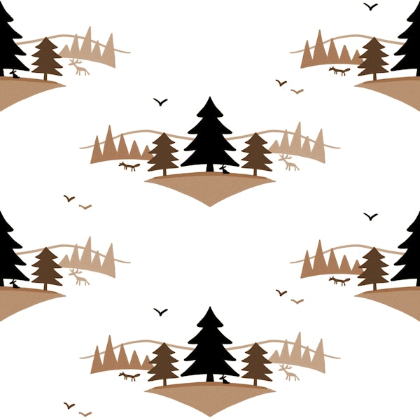 Little Black Forest in brown