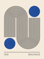 Bauhaus poster 3 tapeta